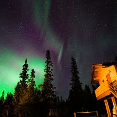 Säsongens andra norrsken i början av september