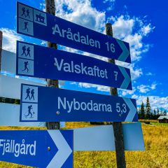 Markerade vandringsleder i Galåbodarna