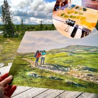 Aquarell-Malkurs in Arådalen