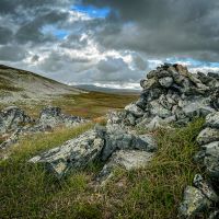 Einer unserer Lieblingsgipfel ist der Südgipfel des Lillfjället im Oviksfjäll