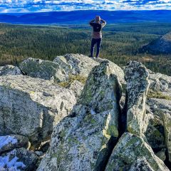 Zu einer Wanderung im Sonfjället Nationalpark ist es nicht weit zu fahren